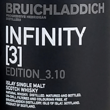 Bruichladdich Infinity [3] Edition_3.10 close-up