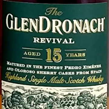 Glendronach Revival 15yo