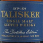 Talisker Distillers Edition, 2002/2013, 11yo., close-up
